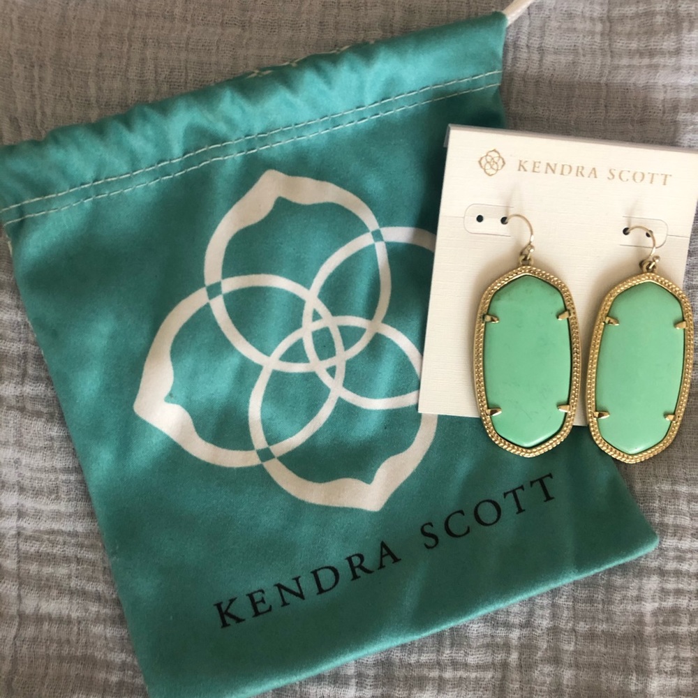 Kendra Scott Danielle earrings, turquoise